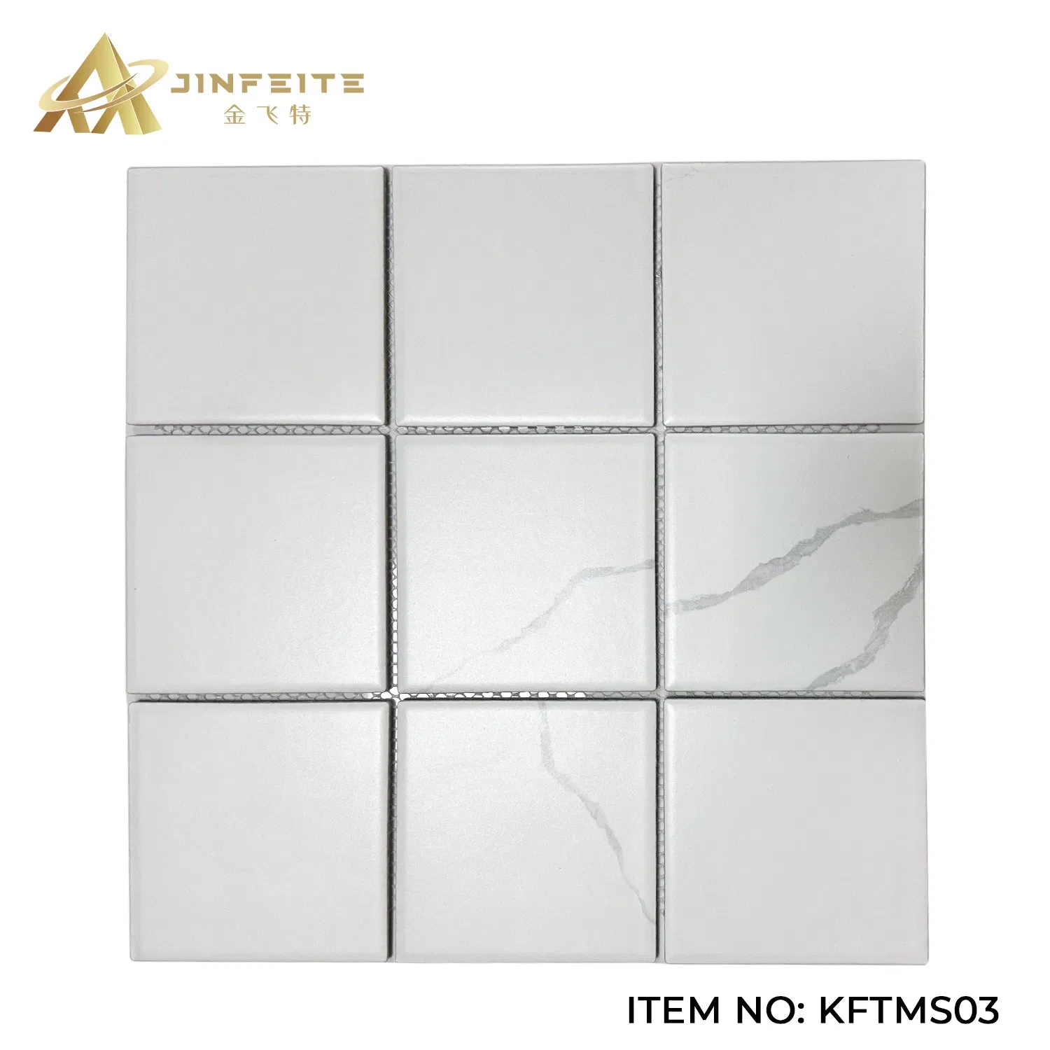 Мозаичная плитка из зеленого мраморного фарфора для бассейна