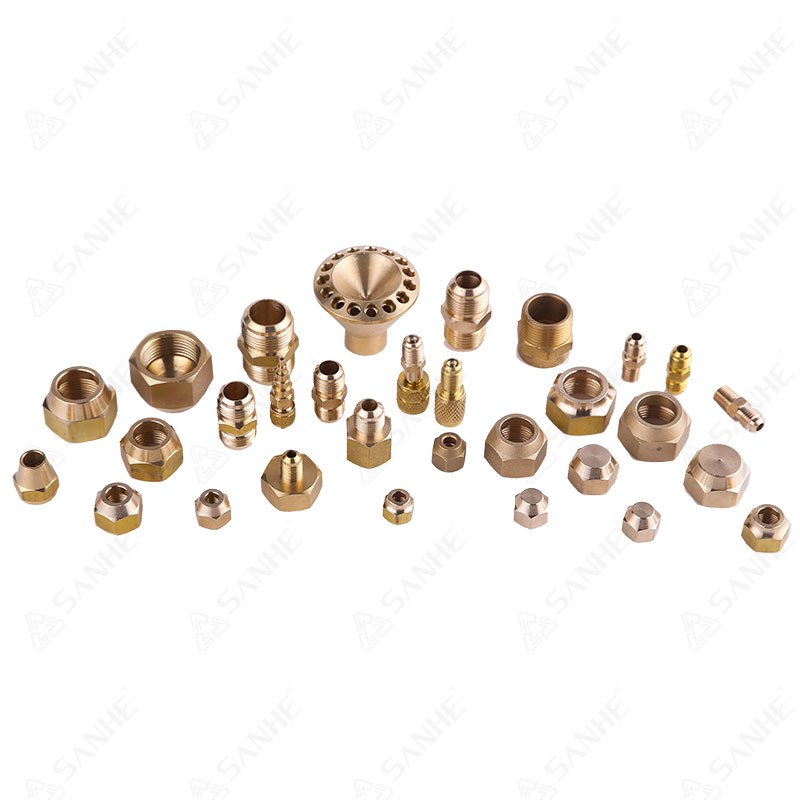 Brass Internal Flare Union for Refrigeration