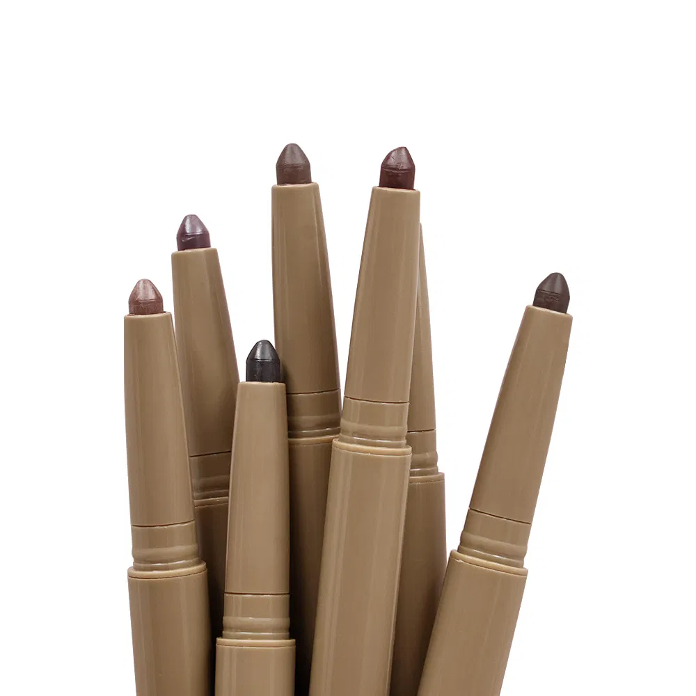 Wholesale Makeup Peptide Lipliner Contouring Plump Lip Liner Custom Logo Retractable Vegan Creamy Brown Lip Liner