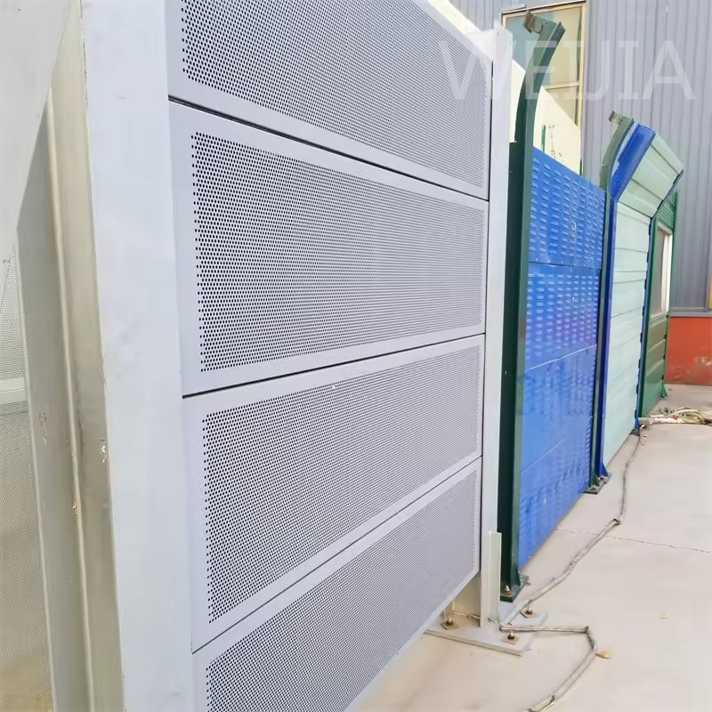 Weijia Manufacturer Highway Sound Barrier Construction Fence