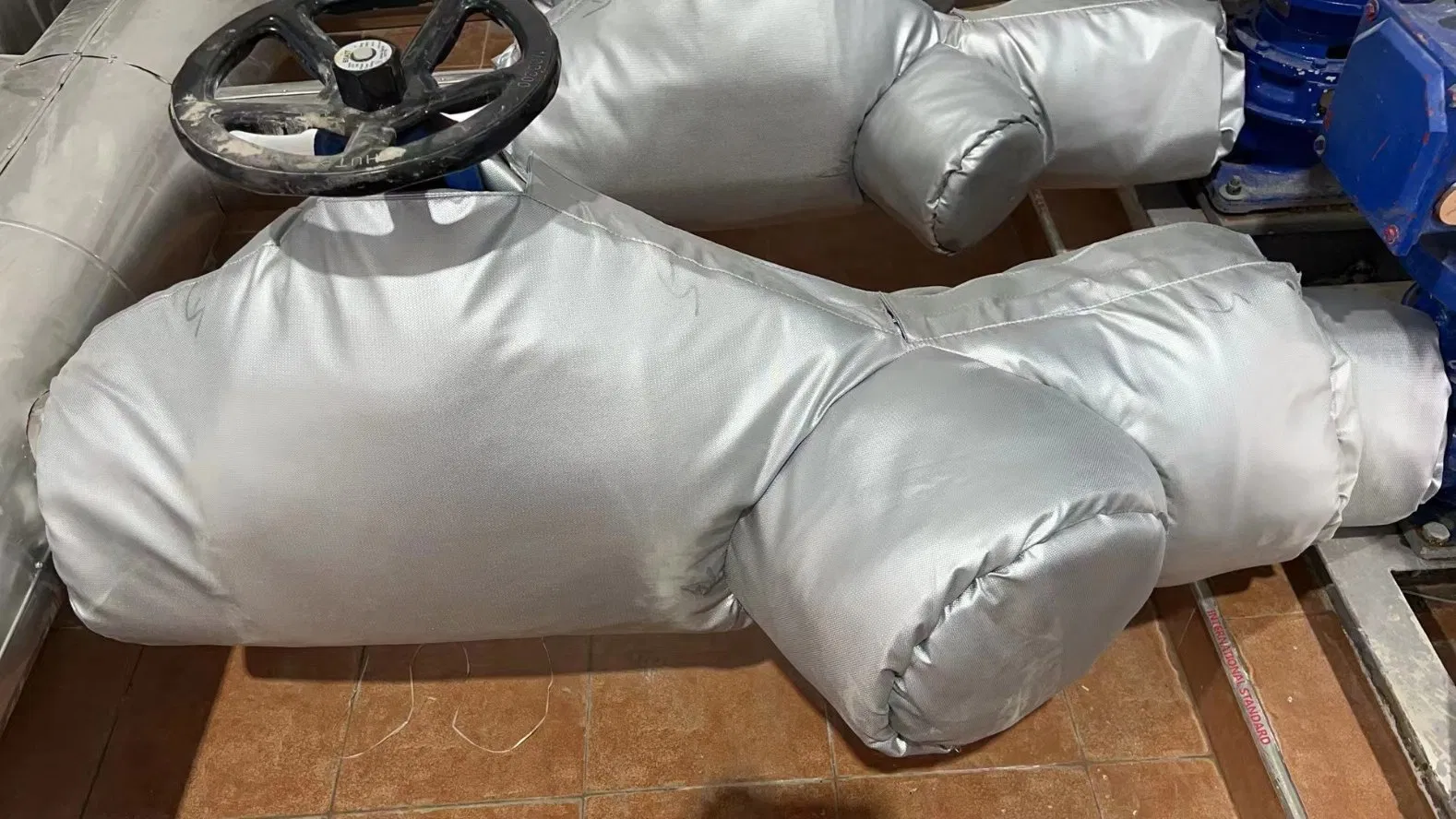 Detachable Silicone Coating Fabric Insulation Cover for Smoke Filter
