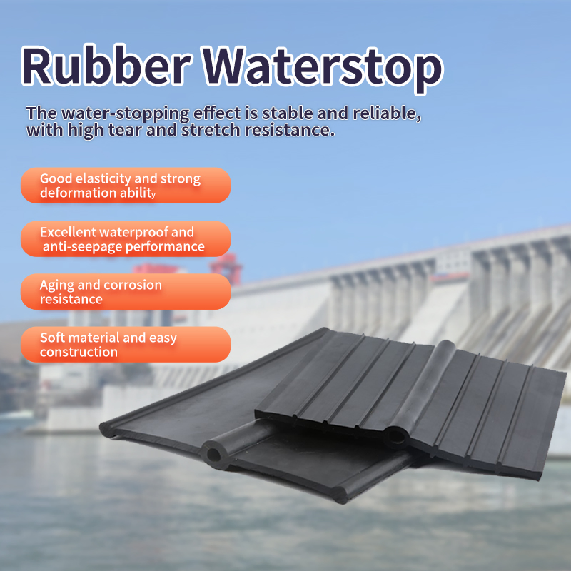 Concrete Joint PVC Rubber Waterstop Buried Rubber Waterstop for Construction Building