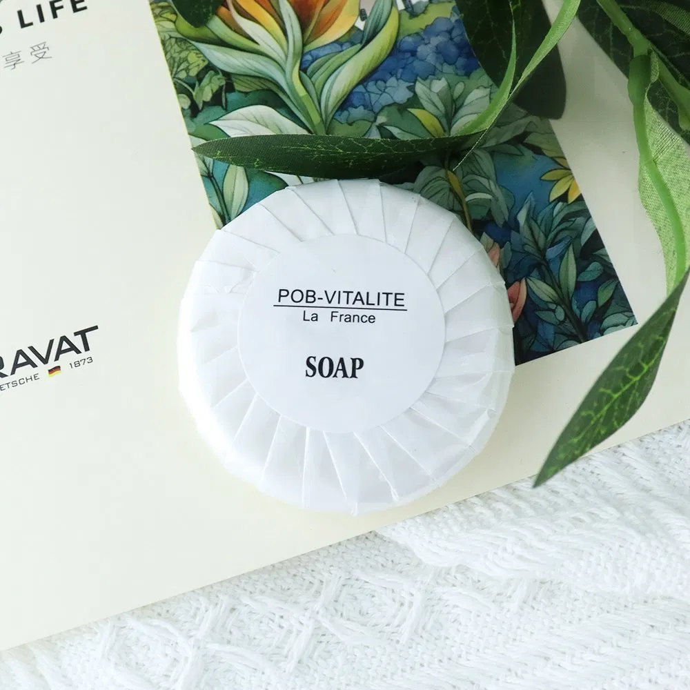 Scented Hotel Soap with Private Logo Support and ISO9001 Certification