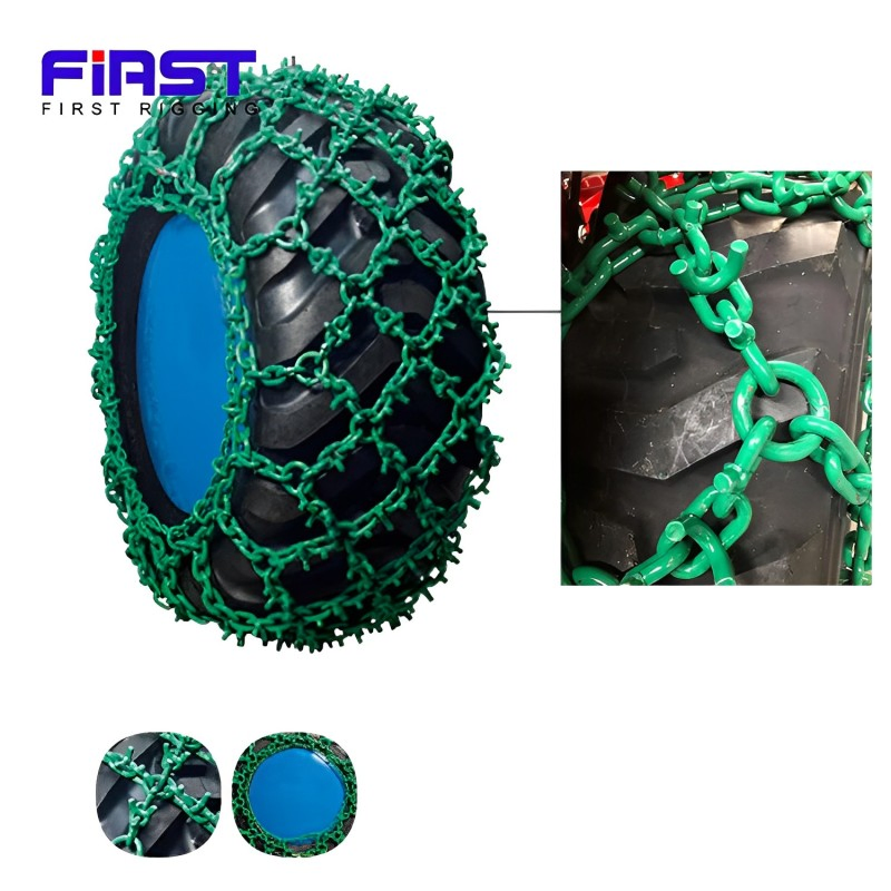 Customized Double Ring/Multi-Ring Car Snow Chain/Tire Chain/Anti-Skid Chain/Anti-Slip Chain with ISO Certificate for Car/Truck/Cross Country Vehicle