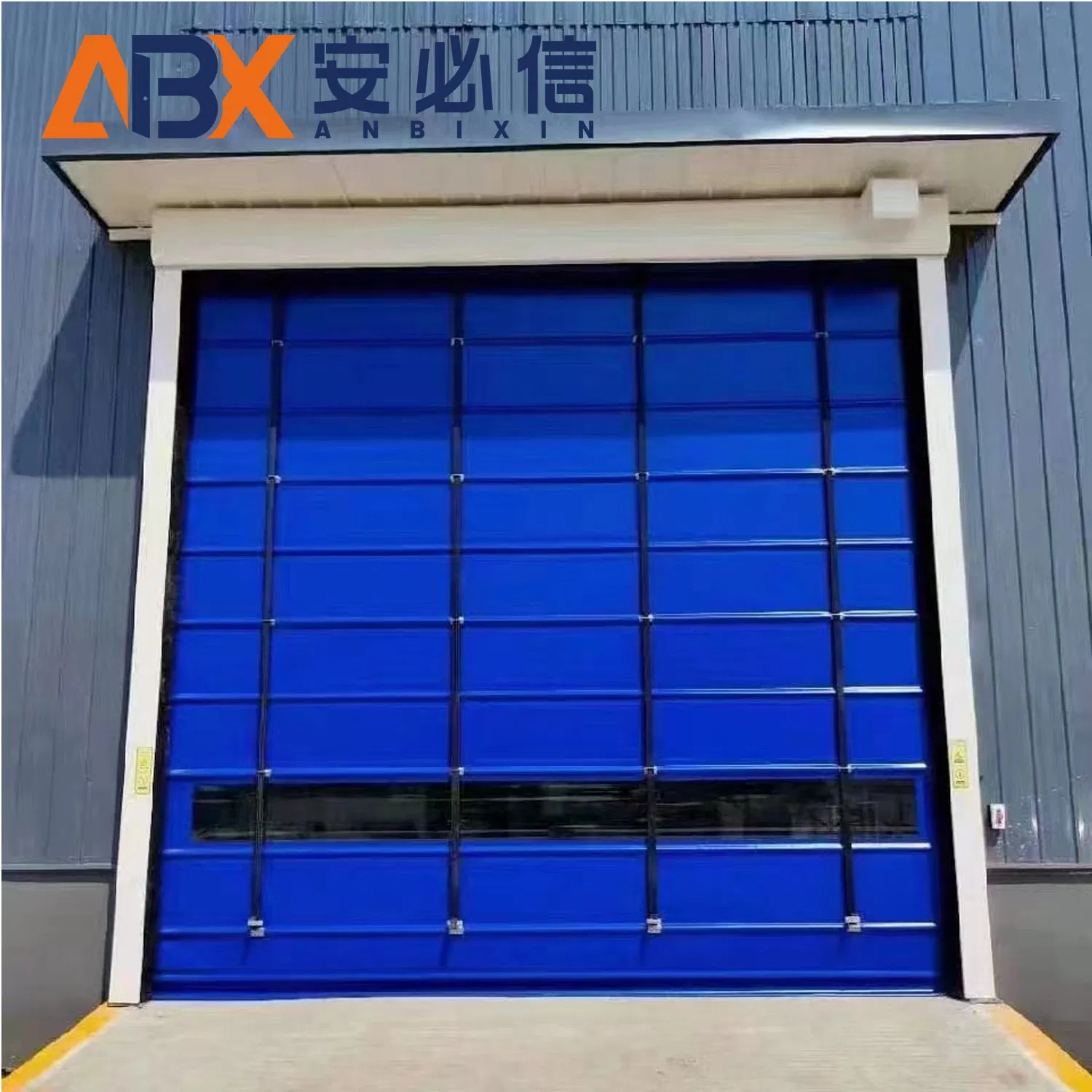 Fast Folding Rapid Electric Steel Roller Shutter Stacking Door with Wind Lock System to Withstand Strong Gusts and Winds