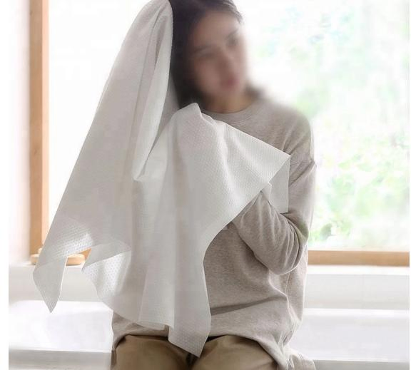 45GSM White Disposable Spun Lace Towel