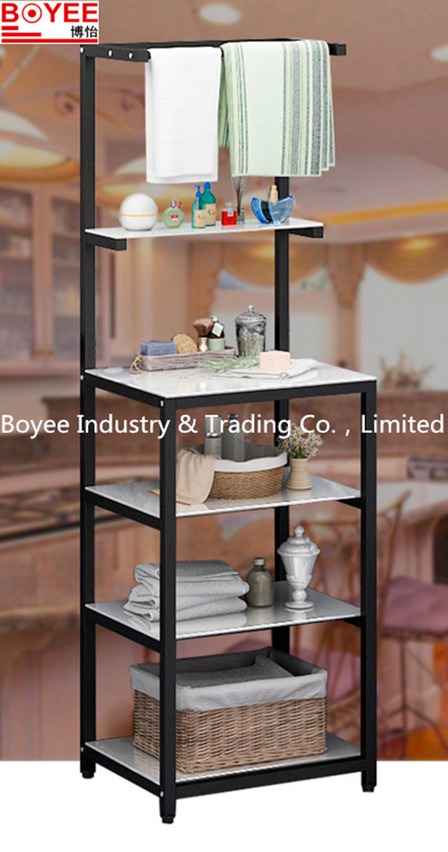Factory Powder Coated Iron Home Storage Wire Shelf