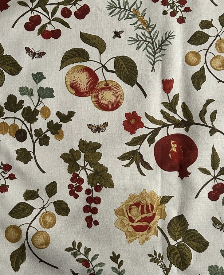 Custom Digital Printed Plant Cotton Kitchen Napkin