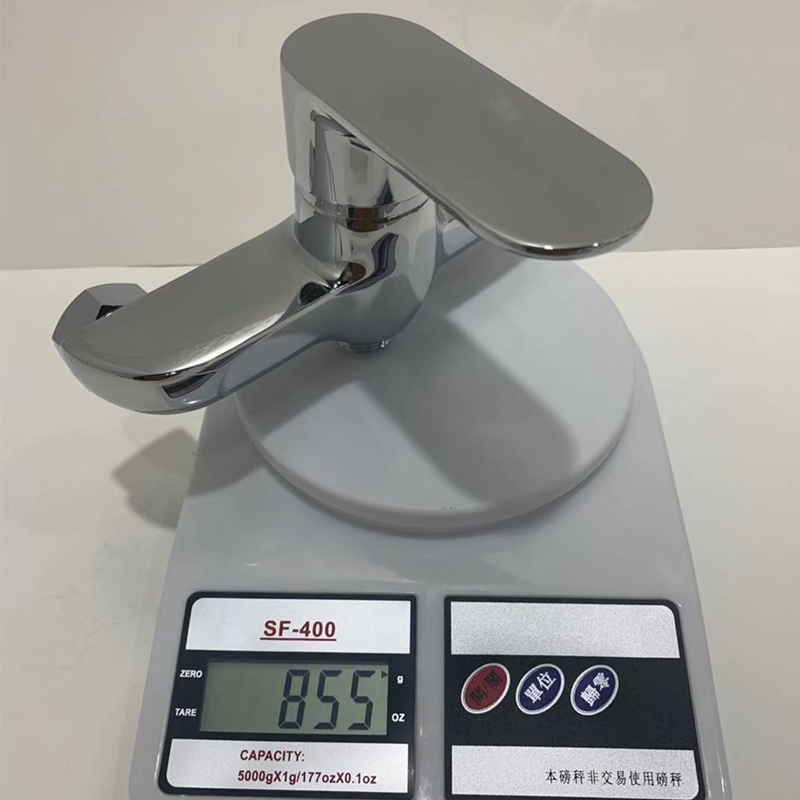 Modern Single-Rod Bath Faucet, Wall-Mounted Single-Handle Bathroom Faucet