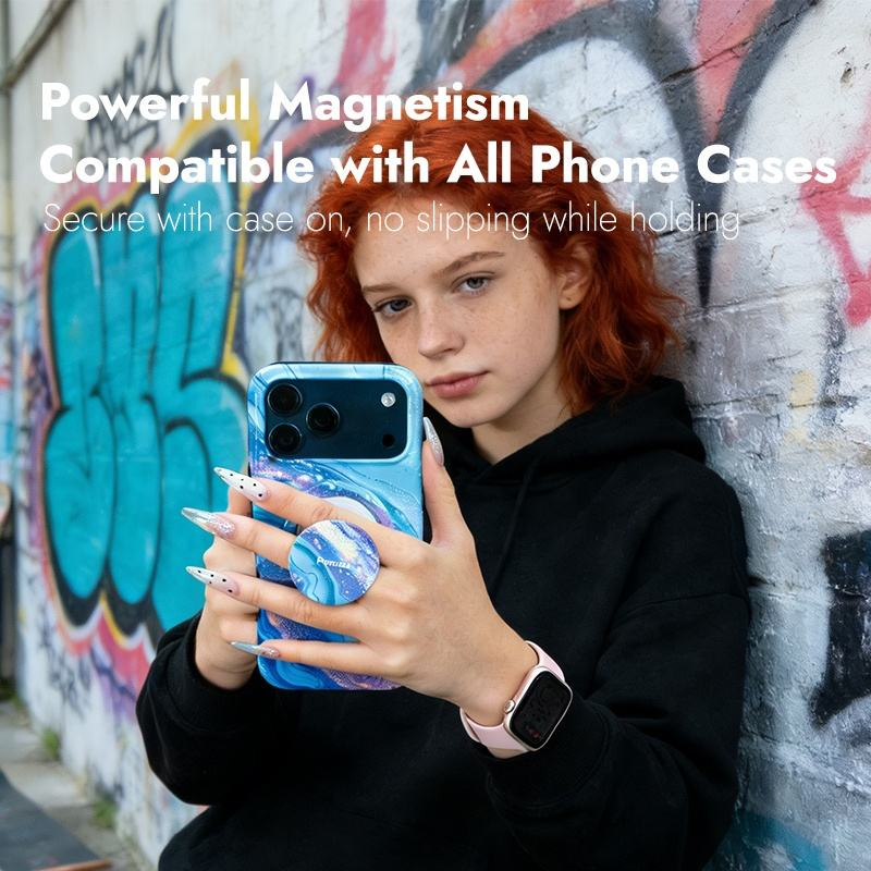 Магнитное кольцо-держатель для телефона с сублимацией