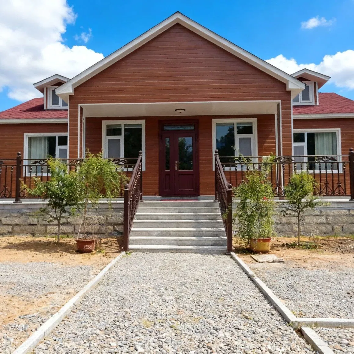 One-Story Light Steel Villa New Villa Building Custom House