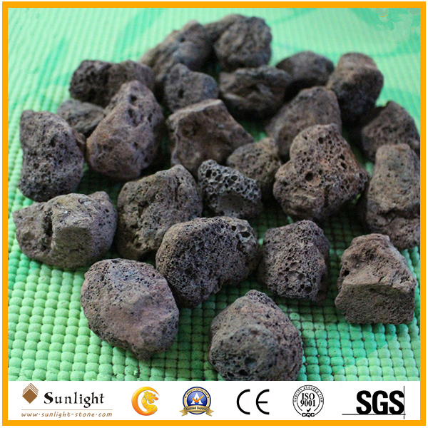 Bulk Wholesale Natural Red/Black/Grey Lava Stone, Volcanic, Pumice Stone for Aquaculture/ Roof Drainage Raw Materials