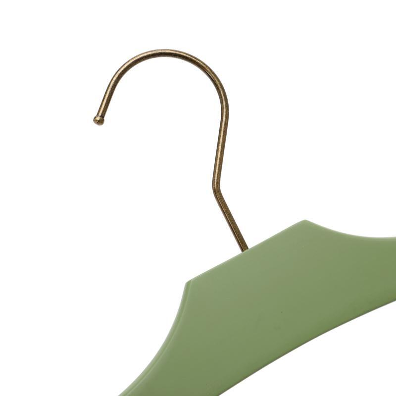 Versatile Wooden Hanger with Clips for Fashionable Clothing Storage