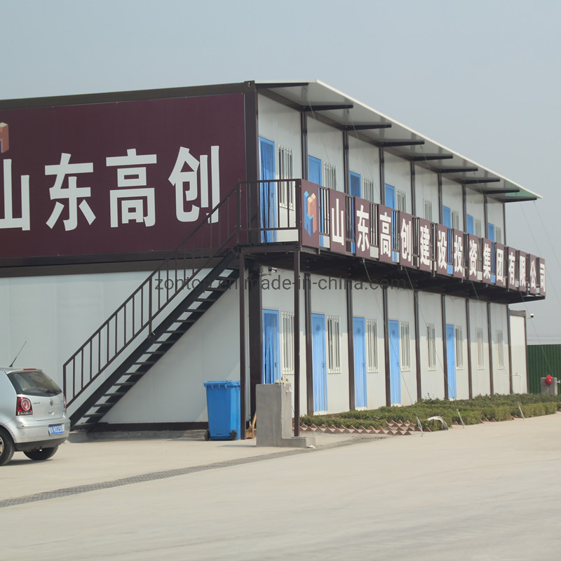 Ce Approval Cheap 20feet Two Storey Caravan Container House Price