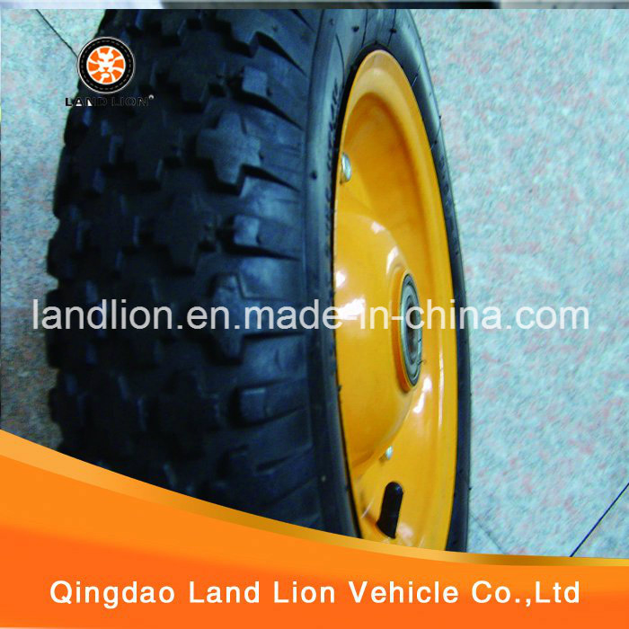 Both Side Pneumatic Rubber Wheel 4.10/3.50-6