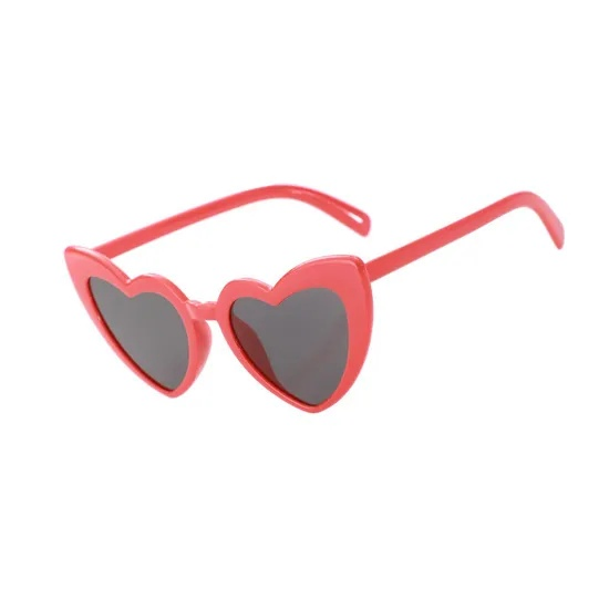 Custom Logo Fashion Heart Sunglasses Unisex Party Shades for Festivals