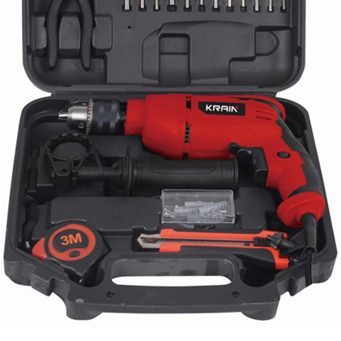 Drill Tool Box Set Hand Tools Clamp Screwdriver Drilling Machine Electric Power Tool Krain Impact Drill Set Box Tool