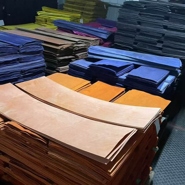 Dyed Canadian Maple Veneer for Skateboards