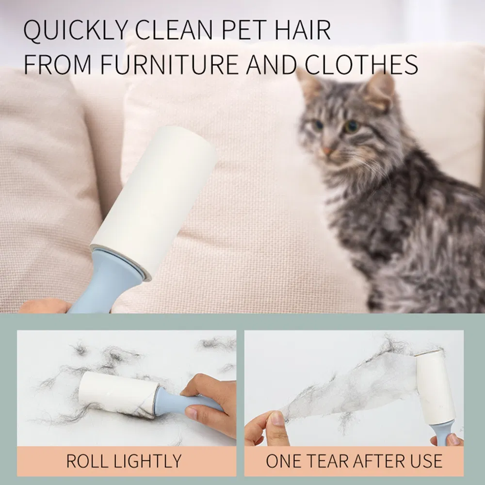 OEM 30 60 Sheets Sticky Cleaning Replacement Tear Paper Refill Set Adhesive Hair Remover Sofa Bed Furniture Clothes Lint Roller