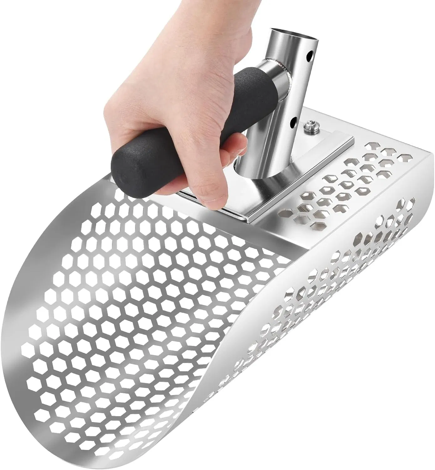 Gold Detecting Machine Stainless Steel Metal Detector Sand Scoop