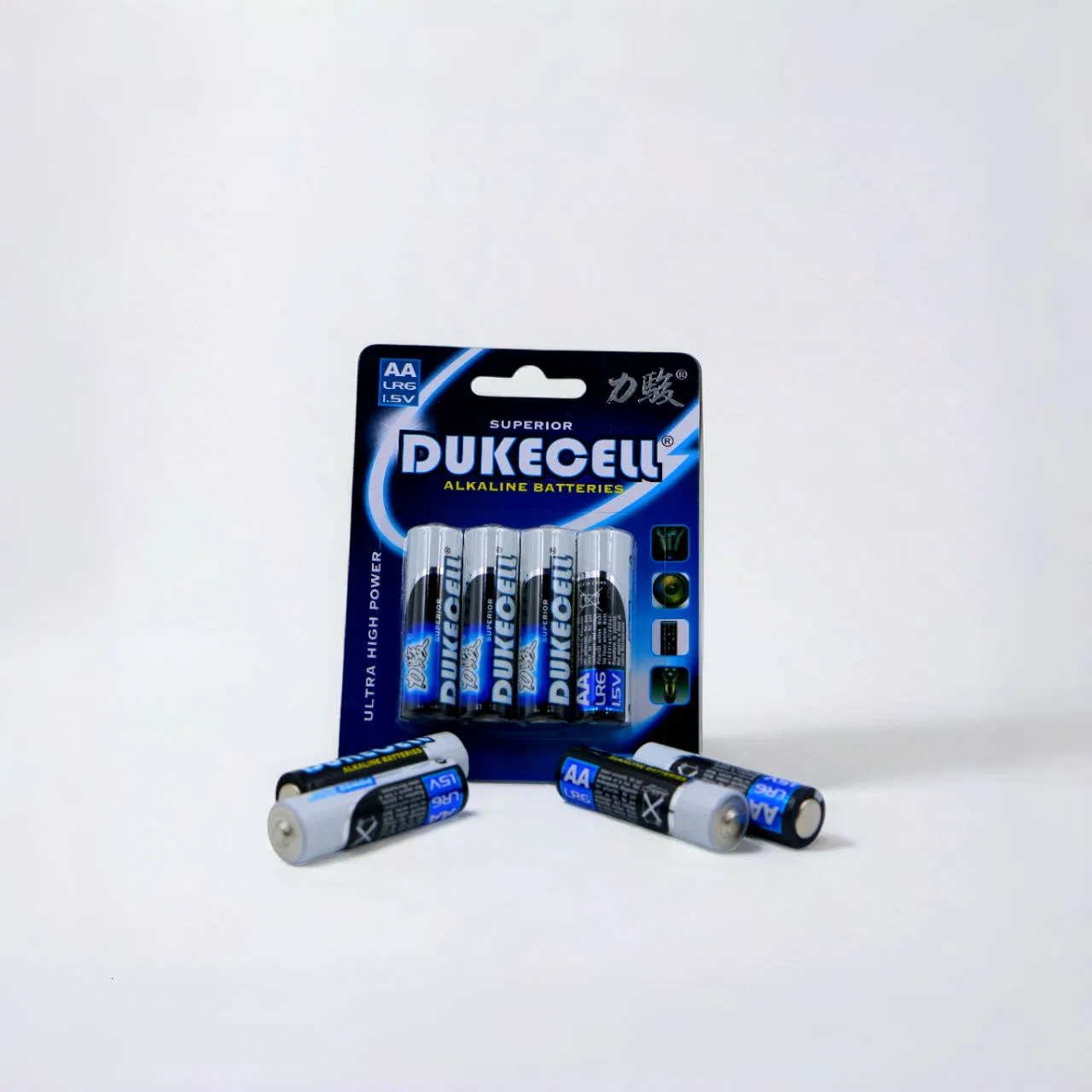 Factory 1.5V AA Size Lr6 in 4b Machine Blister Packing Alkaline Dry Battery for Household Devices