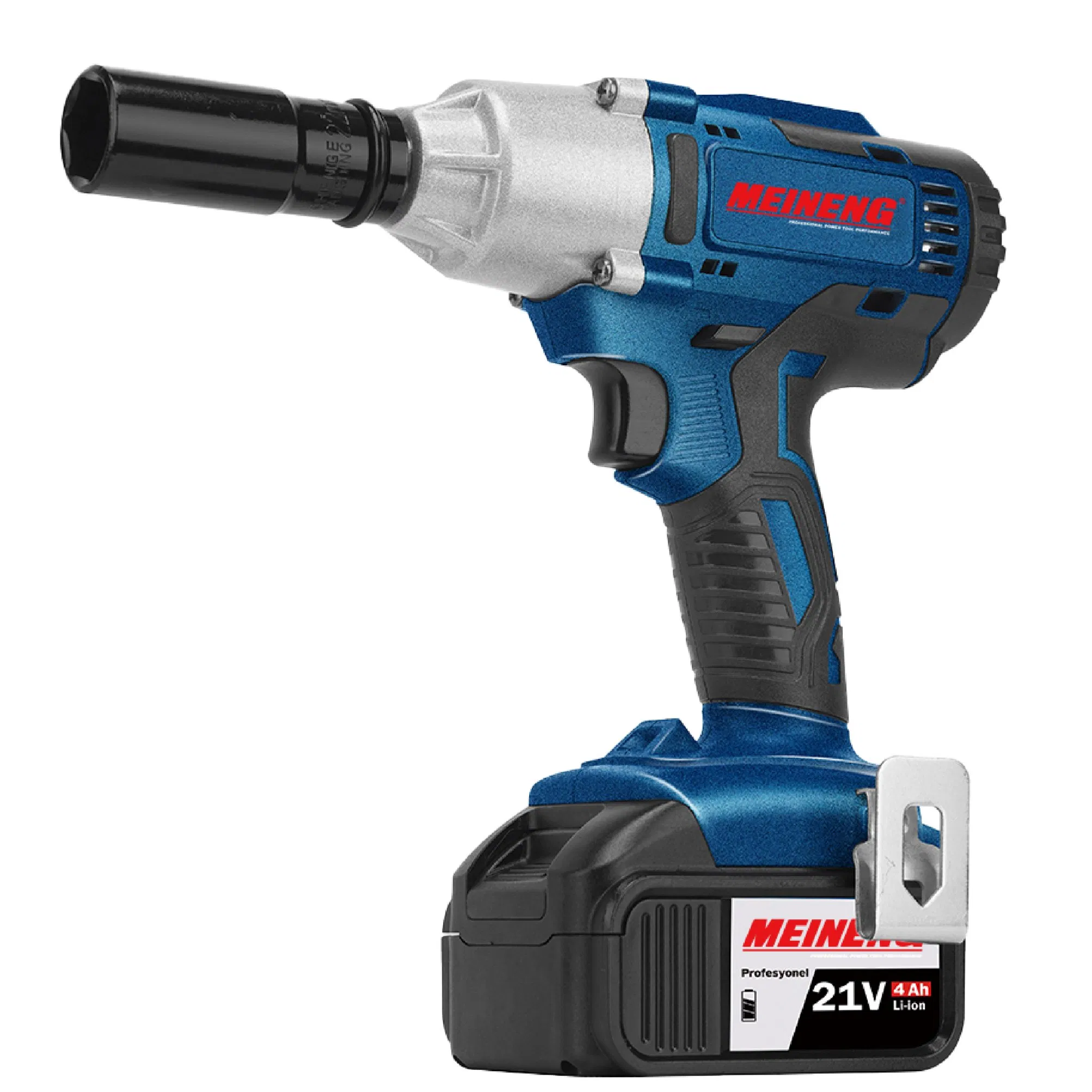 PowerPro Cordless Electric Wrench with High Torque and Lithium Battery