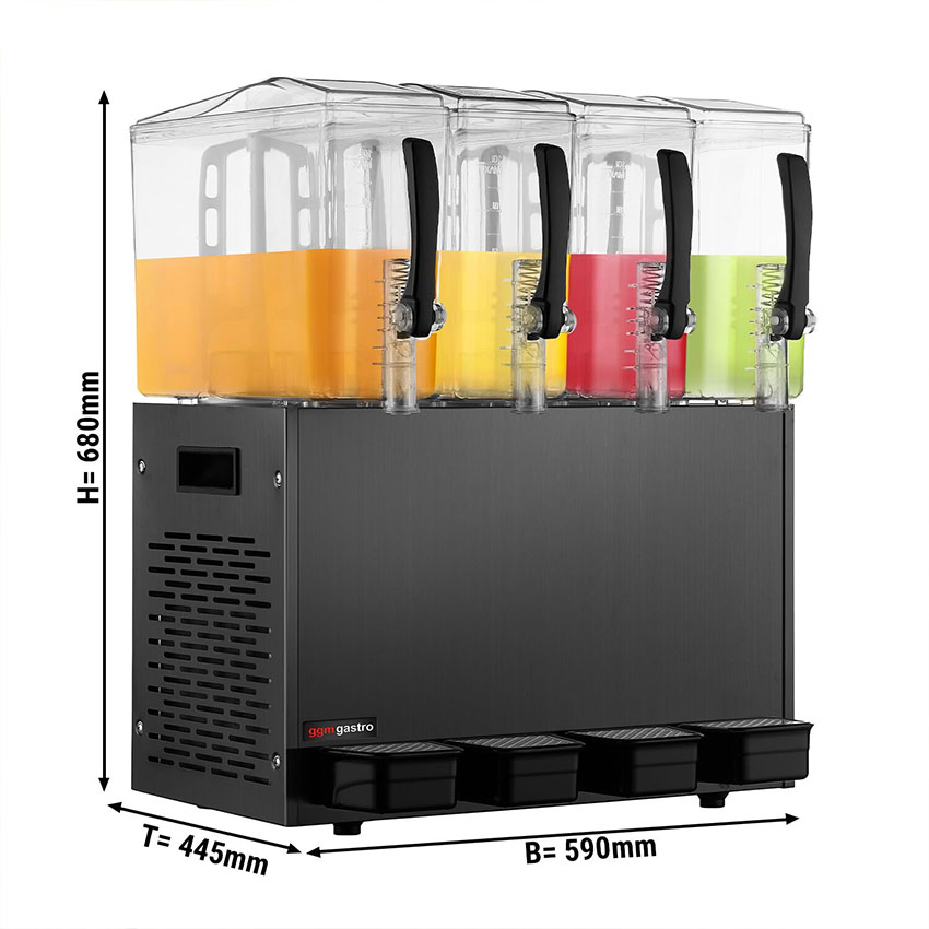 Commercial High Quality 4 Tanks Cold Juice Dispenser Beverage/Large Capacity Drink Dispenser