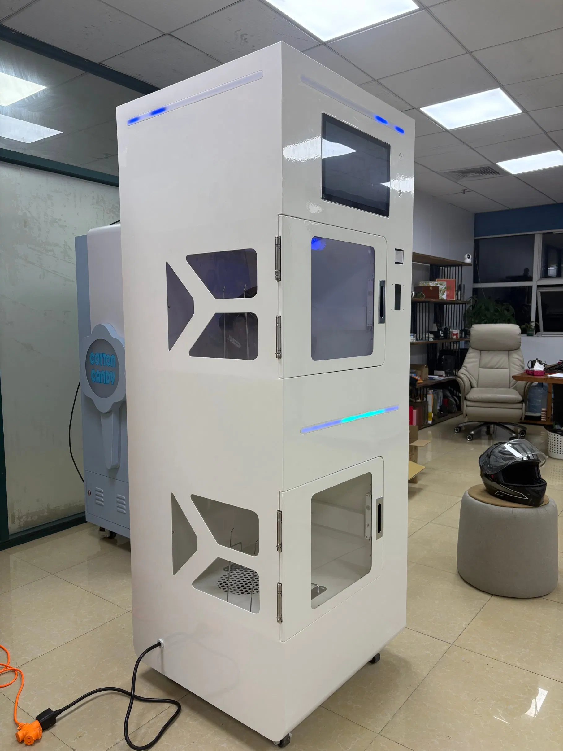 Automated Self-Service Helmet Cleaning Machine with Card Payment Helmet Machine Automatic Vending Machine