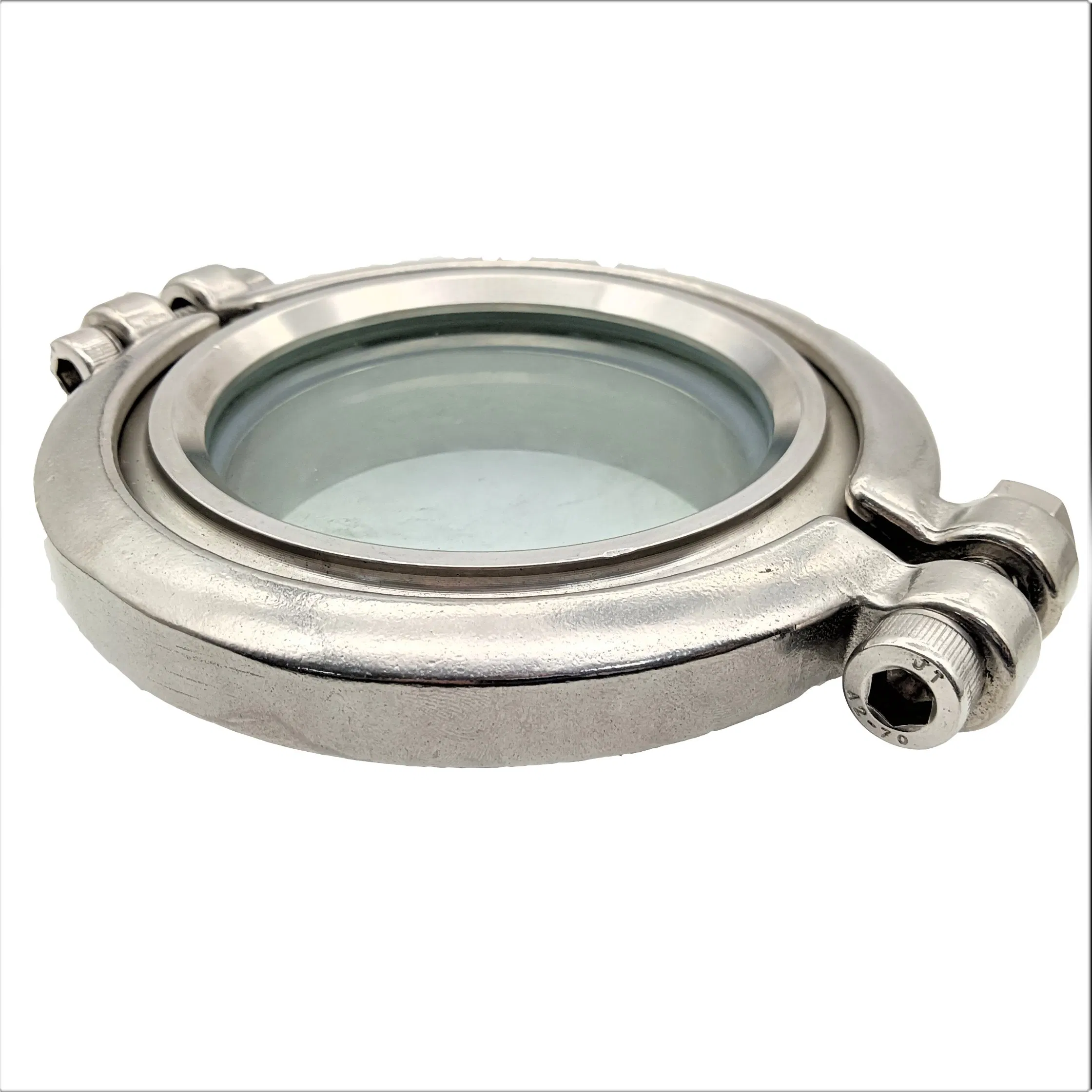 DN100 Sanitary Stainless Steel Food Grade Tri Clamp Type Weld Sight Glass