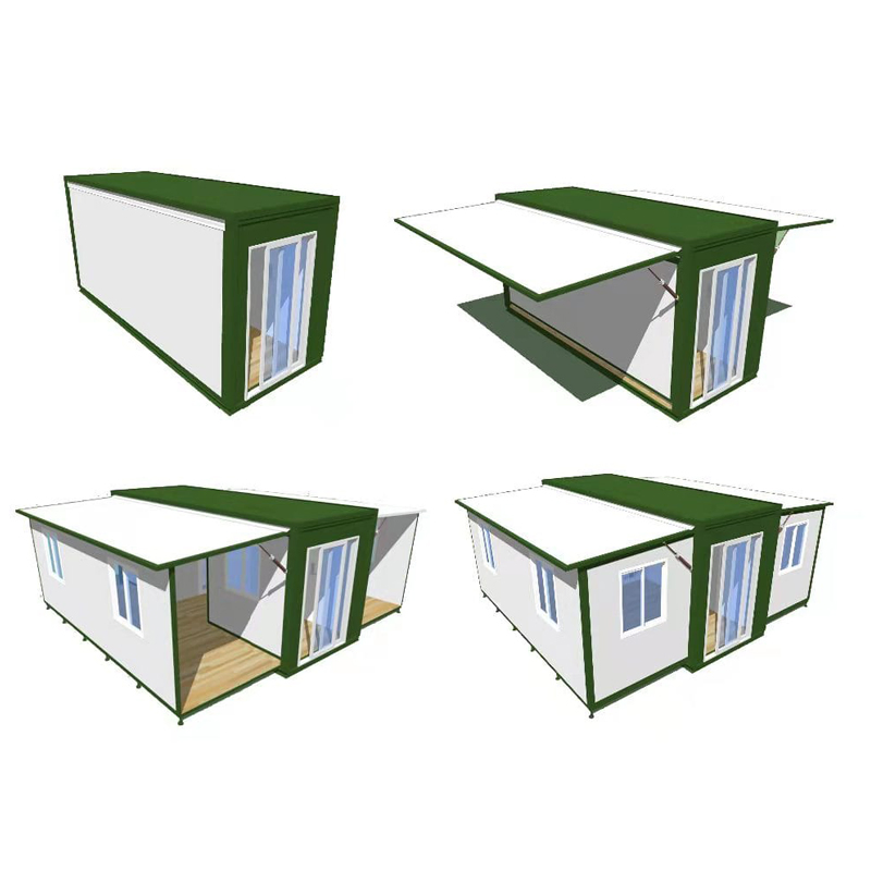 Custom Eco-Friendly High-Quality Cabin Tiny House with Bathroom