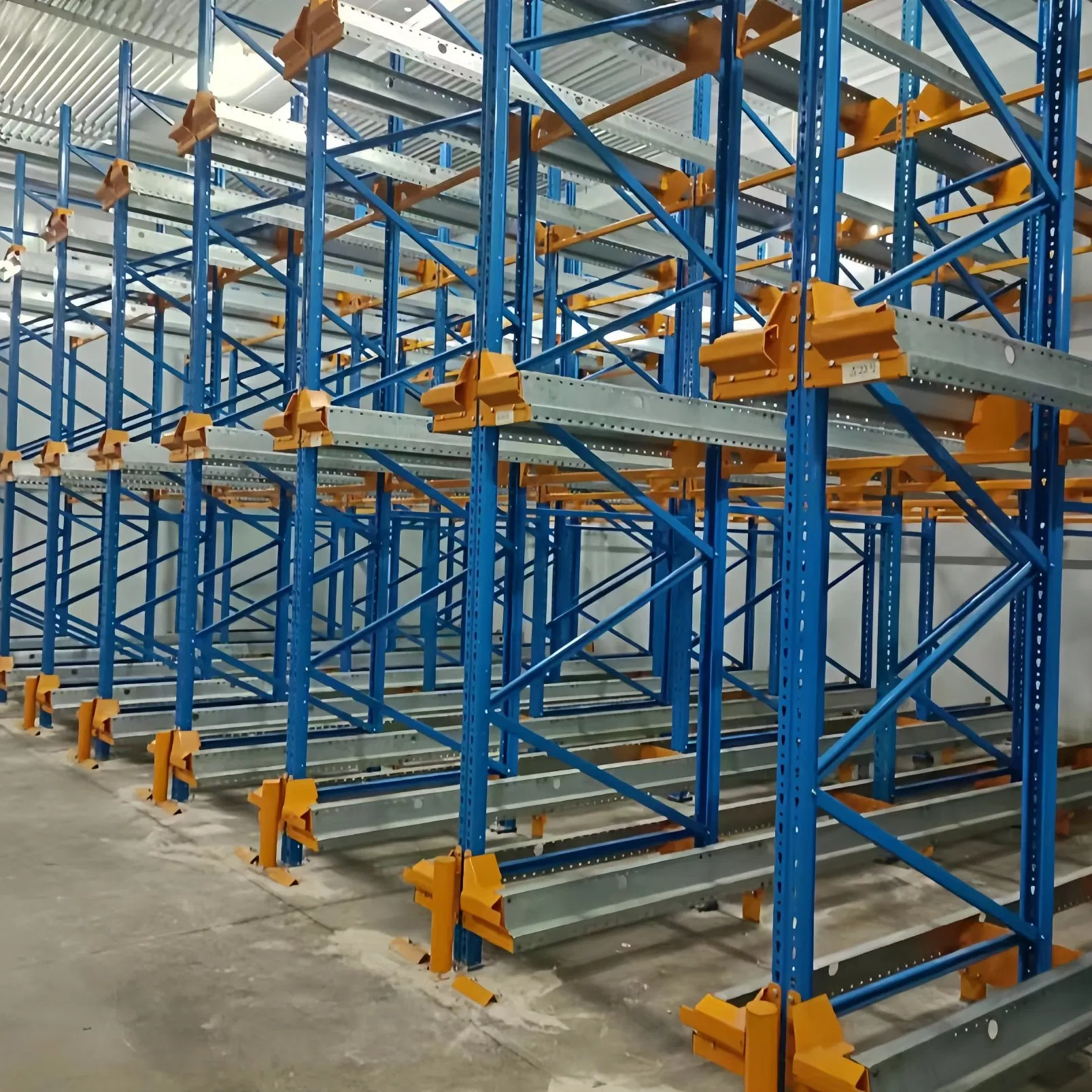 Automation Racking System Shuttle Warehouse High Tech Shelving Radio Shuttle Pallet Racking