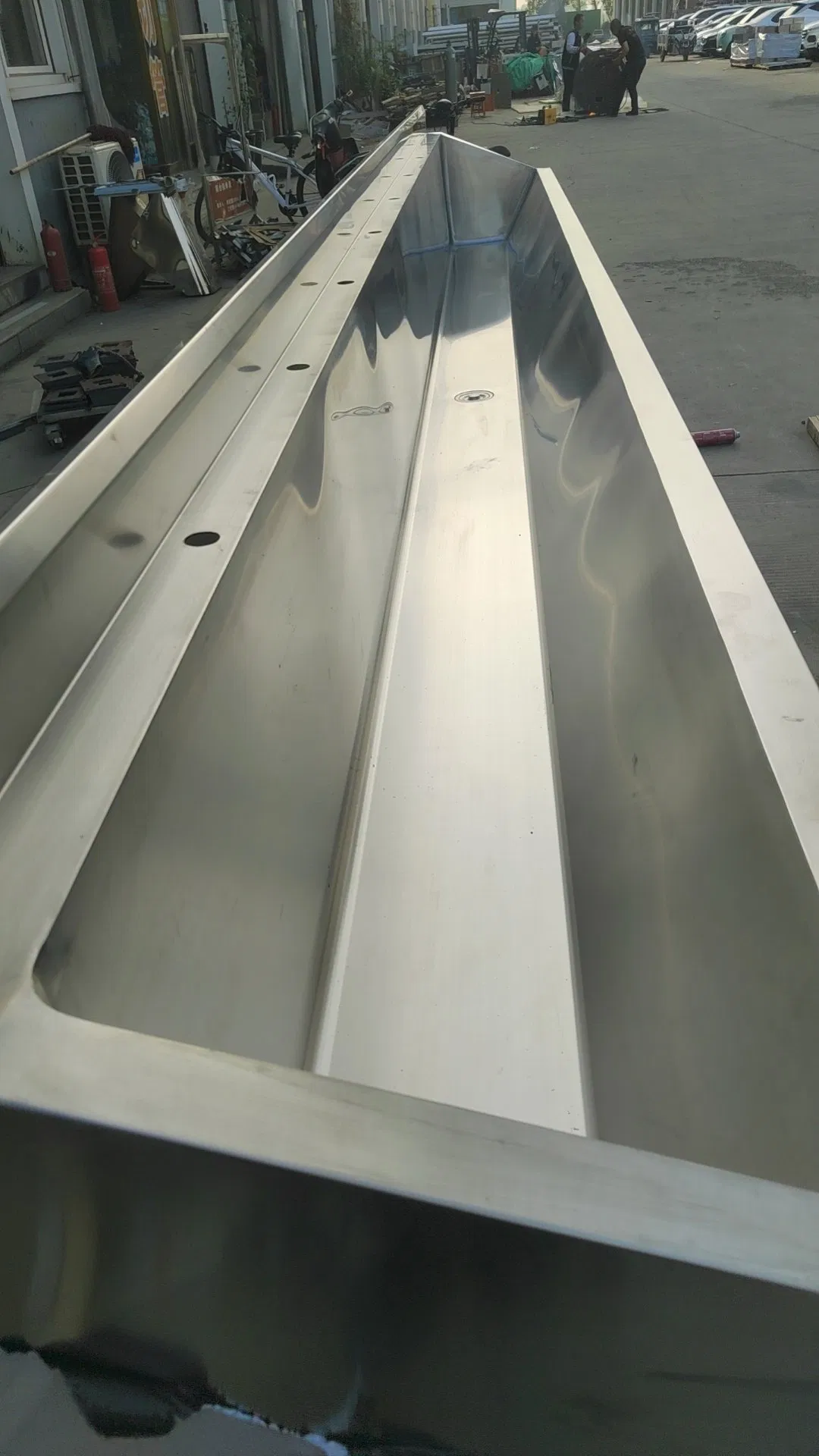 Large Scrub Sink 304 Stainless Steel Hand Washing Basin Industry School or Kindergarten Sink