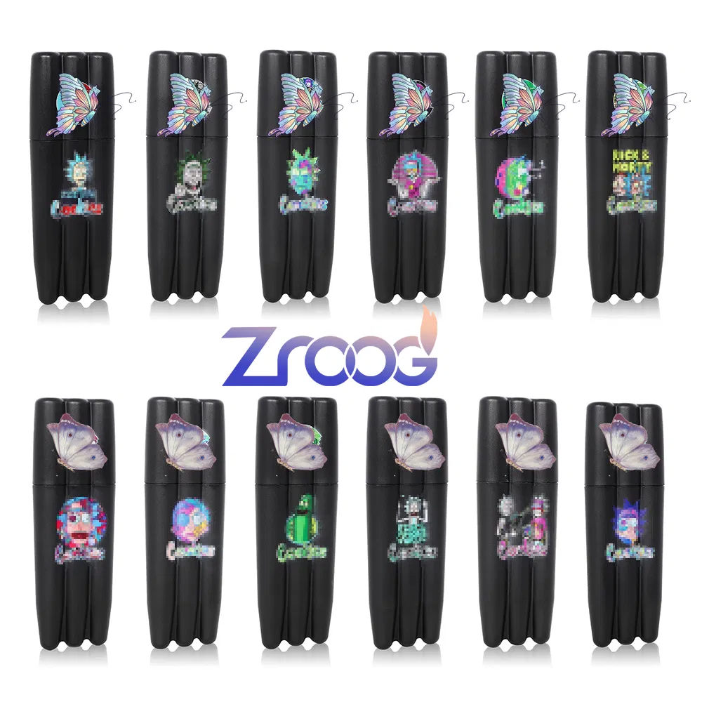 Custom Child Proof Roll Cones Tubes Pop Top Tube Container Package Plastic Biodegradable Cigar Tubes