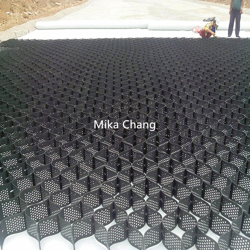 Plastic HDPE Geocells Used as Independent Wall Wharf and Breakwater