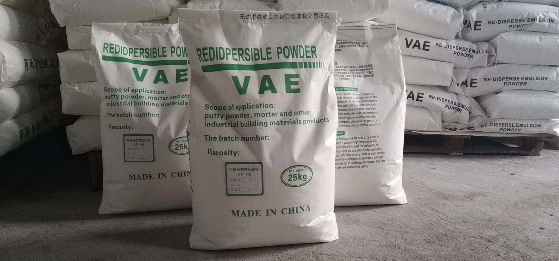 Water Proof Concrete Admixture for Cement Based Tile Adhesive Mortars Additives Redispersible Polymer Powder Rdp