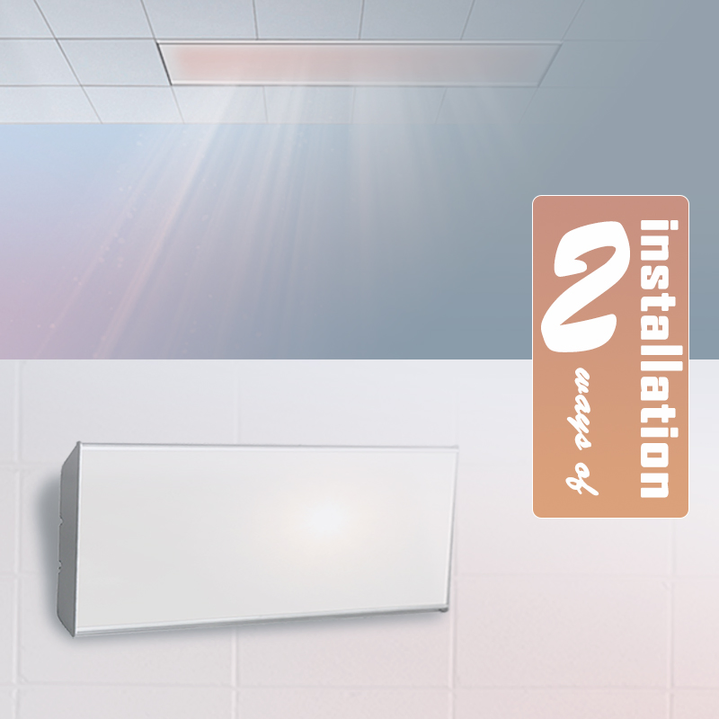 1600W Heat in 5s Far Infrared Bathroom Panel Radiator Room Heater