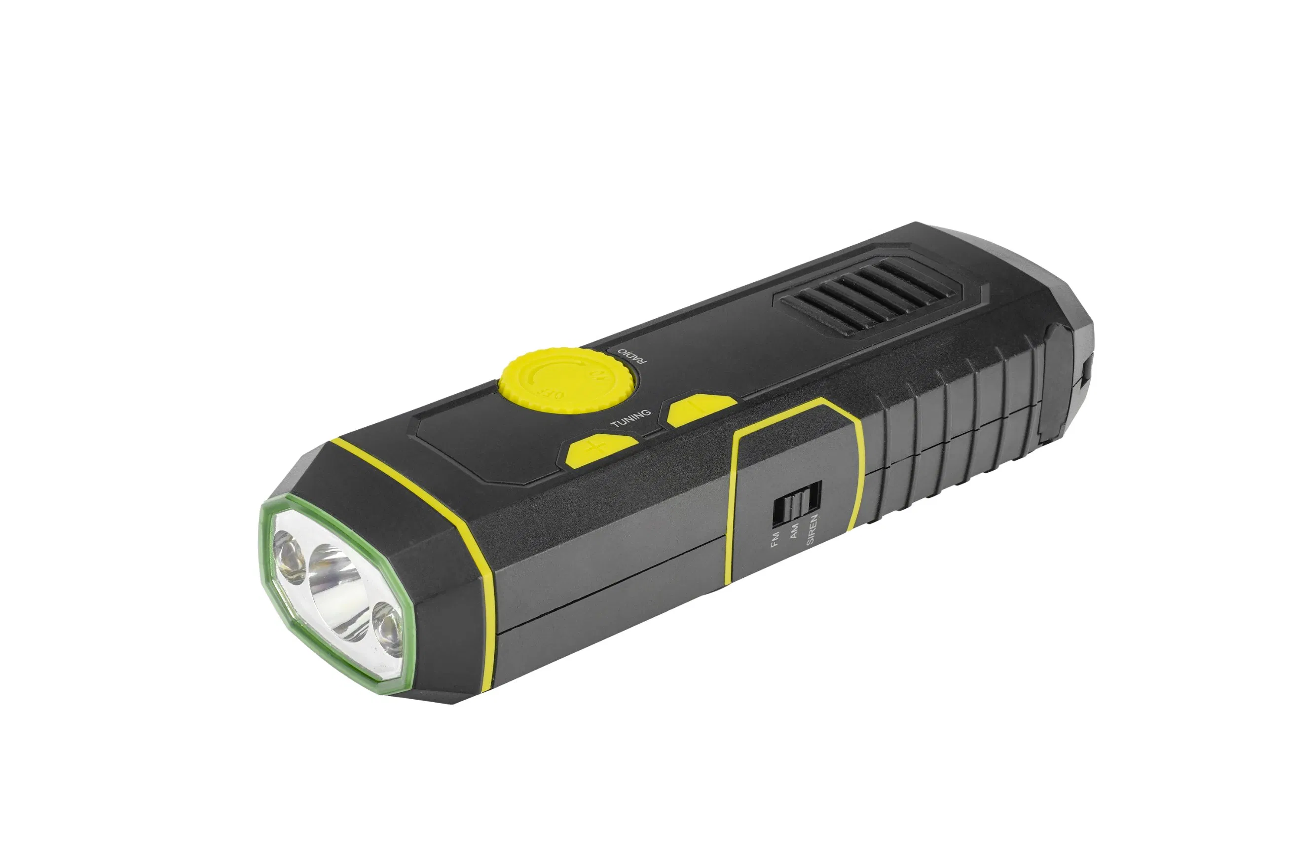 Аварийный фонарь-радио с динамо-ручкой