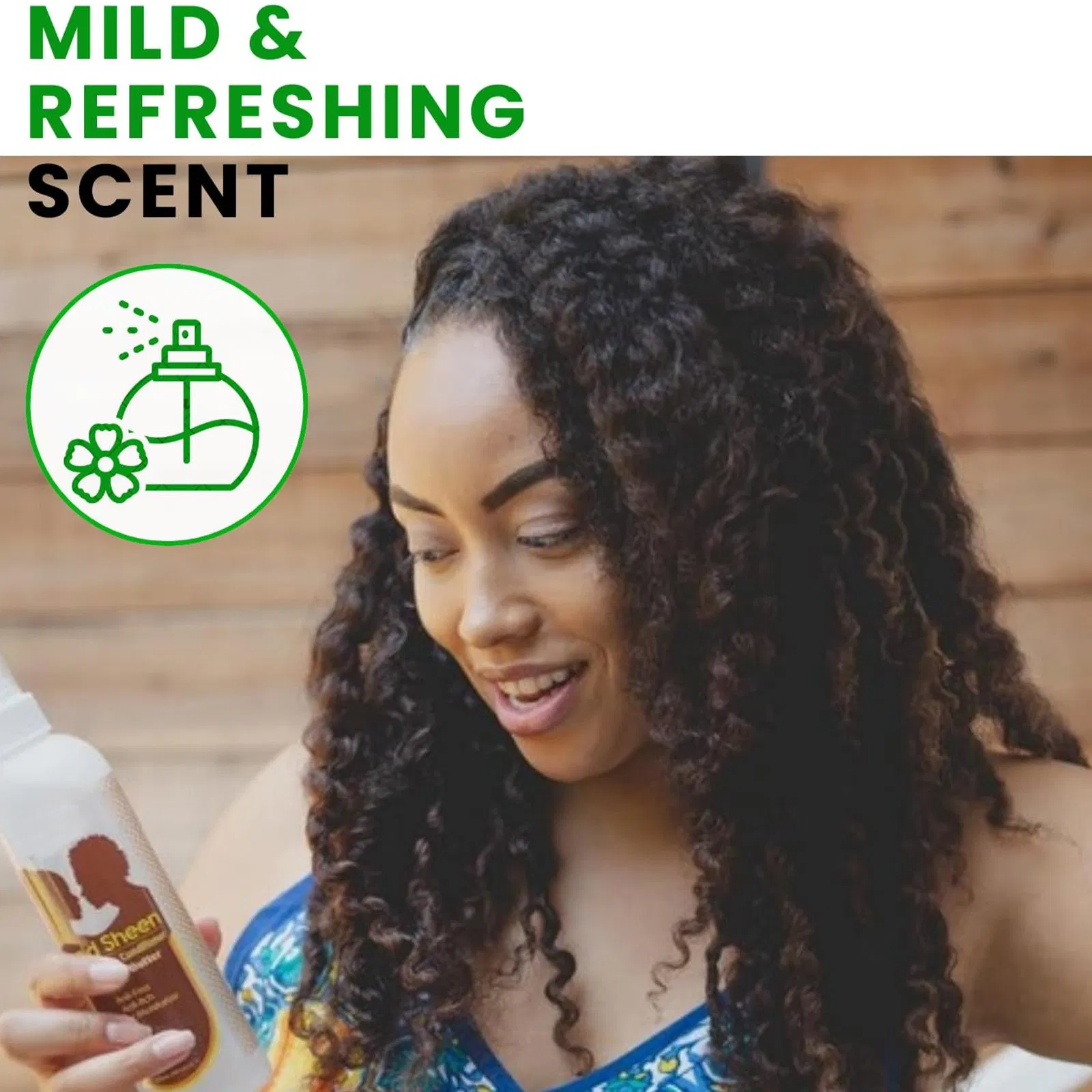Beauty Cosmetics Hair Care Suitable for All Hair Types Loc Shine Spray