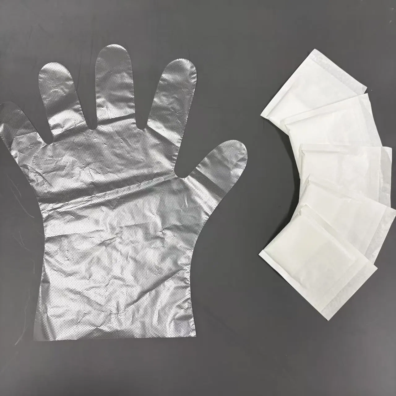 Separately Sealed Dependable Disposable Glove for Messy Food Preparation Jobs.