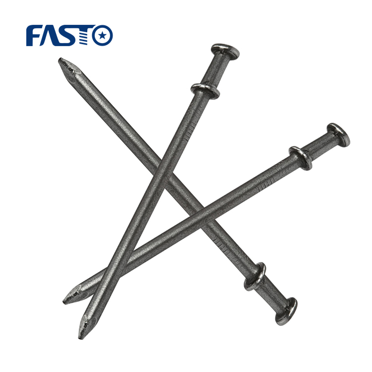 Factory Supplier 6D-30d Duplex Head Nail for Temporary Construction