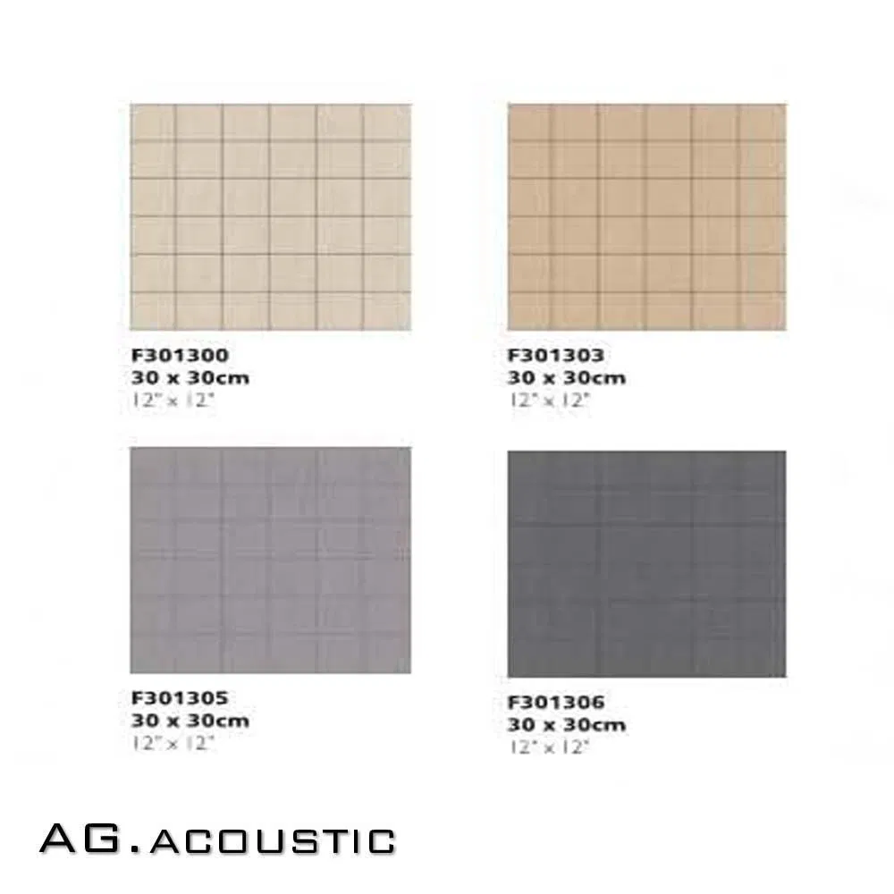 AG. Acoustic Retro Tile 300X300 Porcelain Glazing Full-Body Wall Tile for Living Room