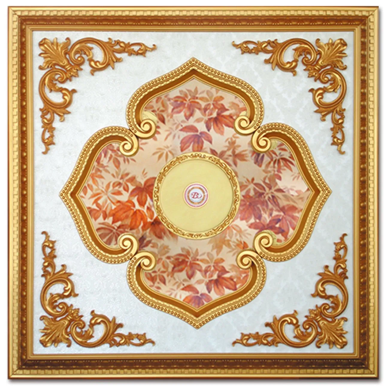 Banruo Decorative Luxurious Polystyrene Ceiling Medallions for Ceiling Decor