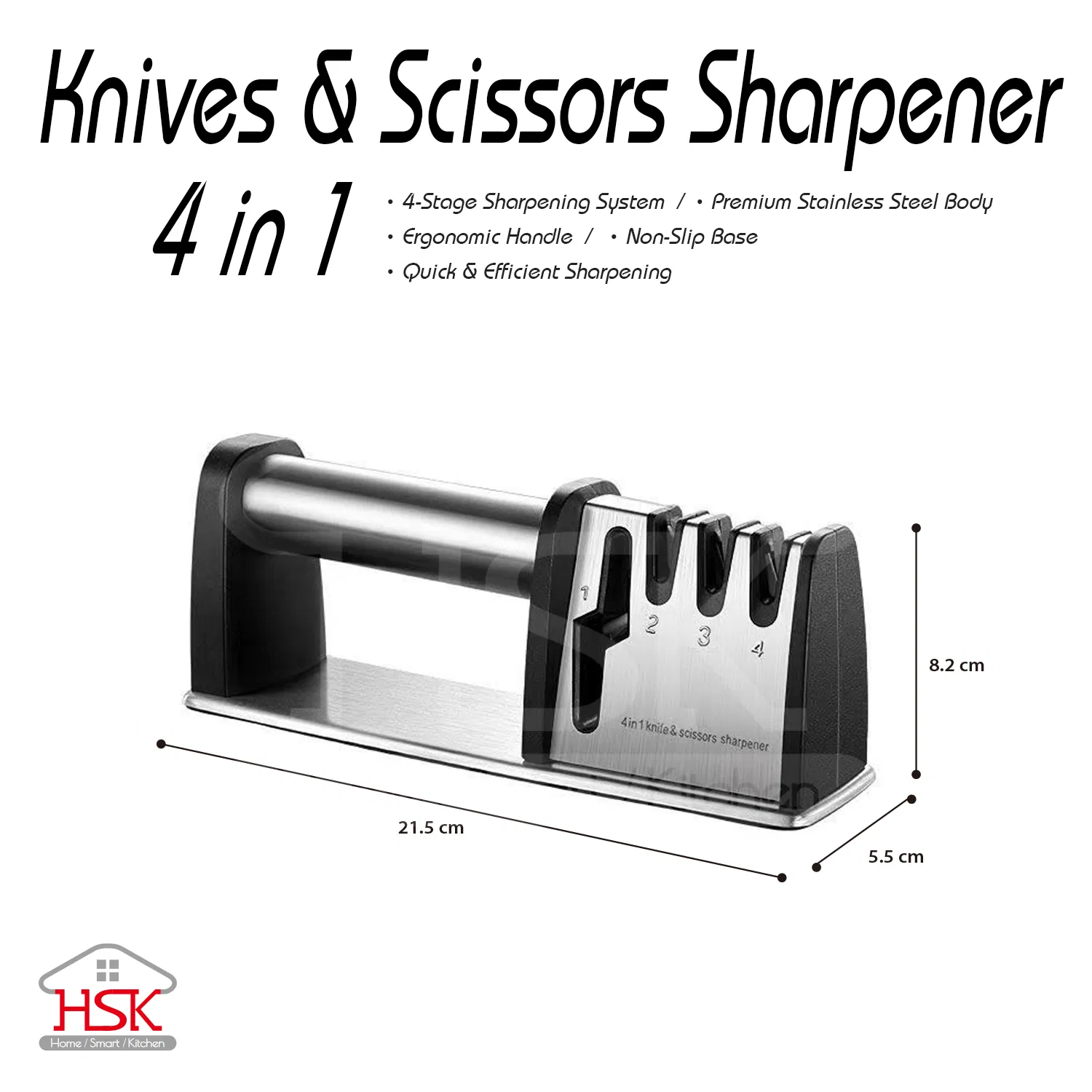 4 Stage Knife Sharpener