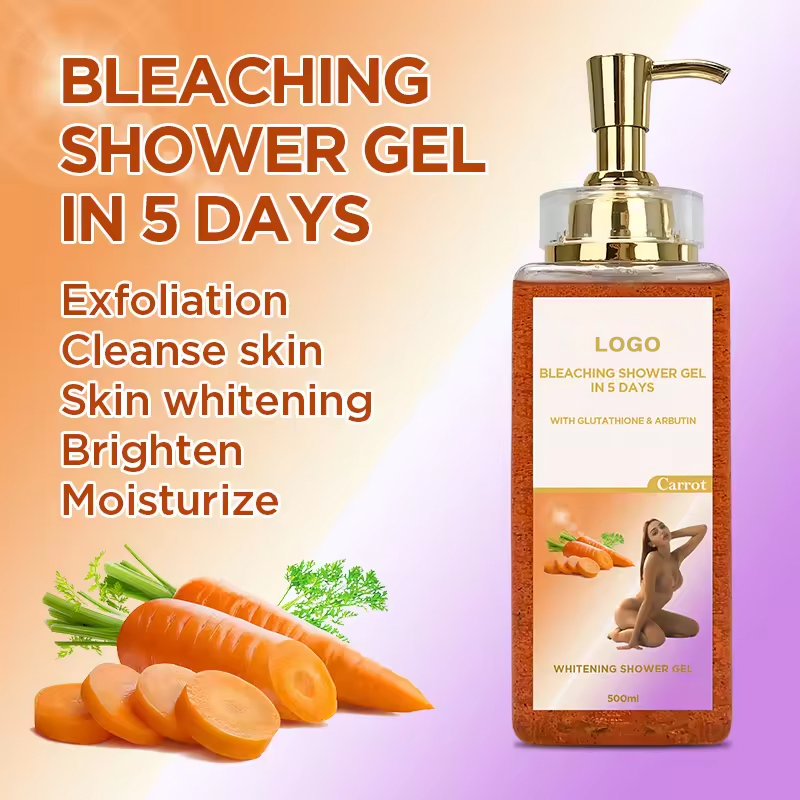 Ditong Oemodm Custom Hyaluronic Acid Carrot Skin Lightening Shower Gel