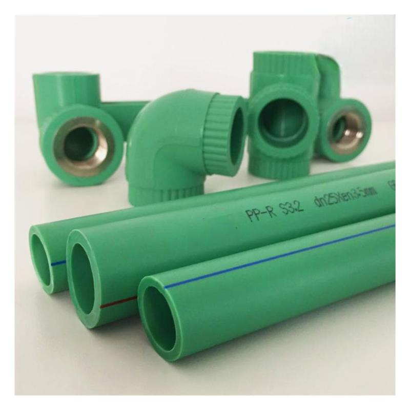 Zhongcai PPR Water Supply Plastic Tube Pn12.5 Pipe Fittings for Home Improvement