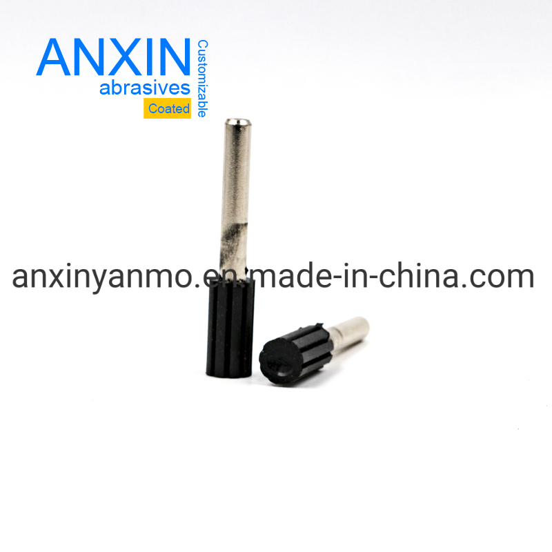 9.5 X 13 X 2.35mm Rubber Tension Roller Sand Drum with Machine Tool for Polishing and Grinding Metal Surface