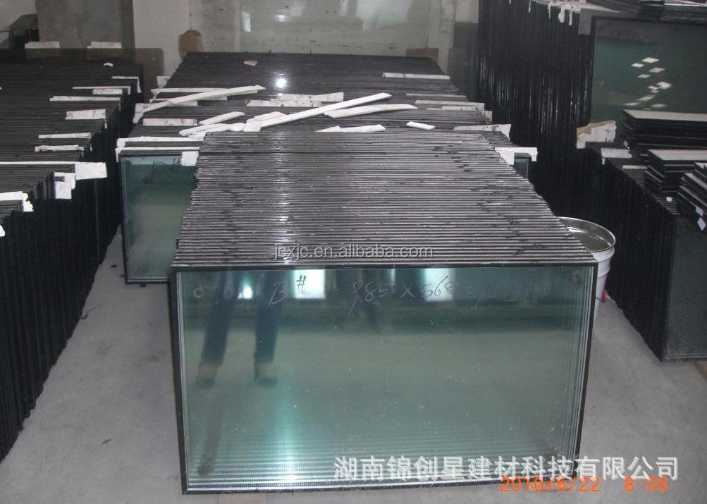 Insulated Glass Double Glazing Hollow Curtain Wall Profiles Glass for Building