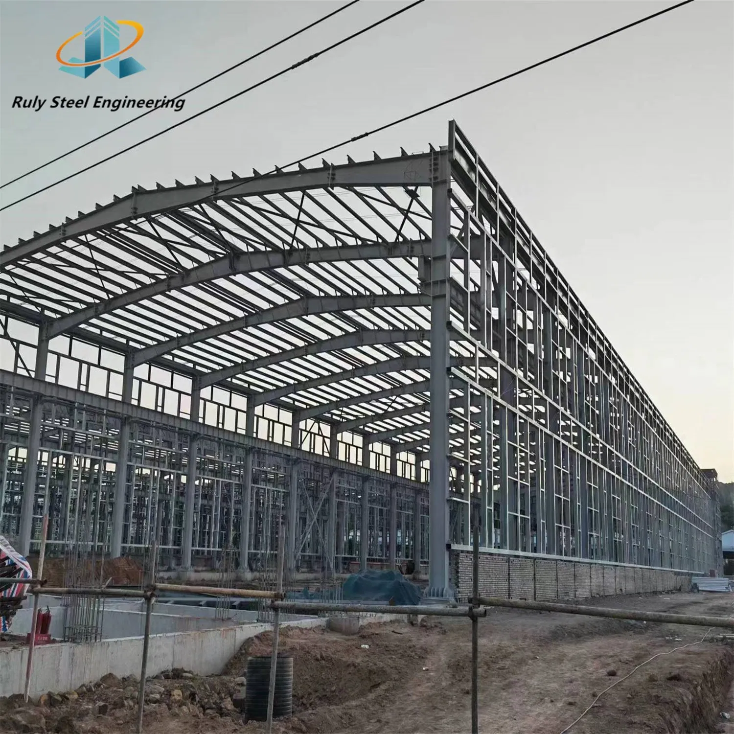 High Seismic Resistant H Steel Beam Prefabricated Steel Structure Warehouse