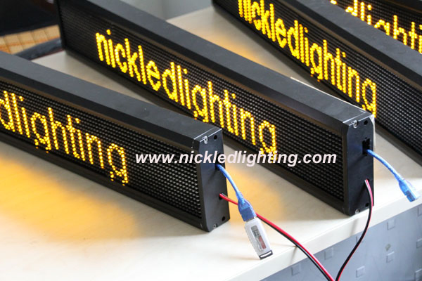 P6 Semi-Outdoor LED Moving Message Sign for Bus/Taxi/Car
