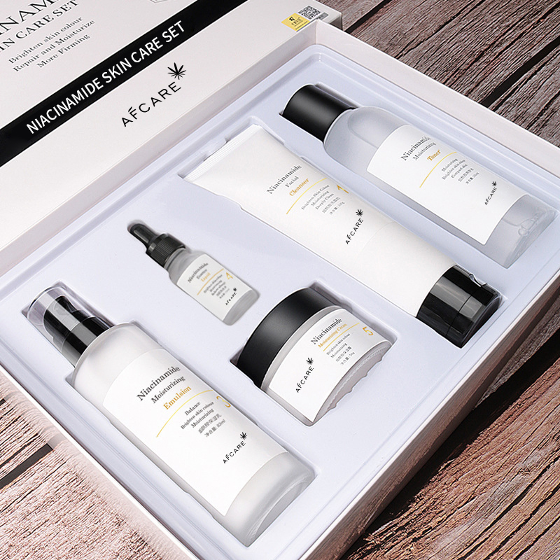 Niacinamide Five-Piece Skin Care Products Moisturizing Whitening Skin Care Set